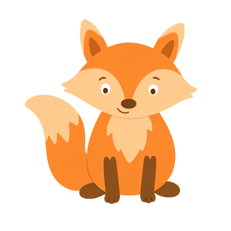 Fox picture card