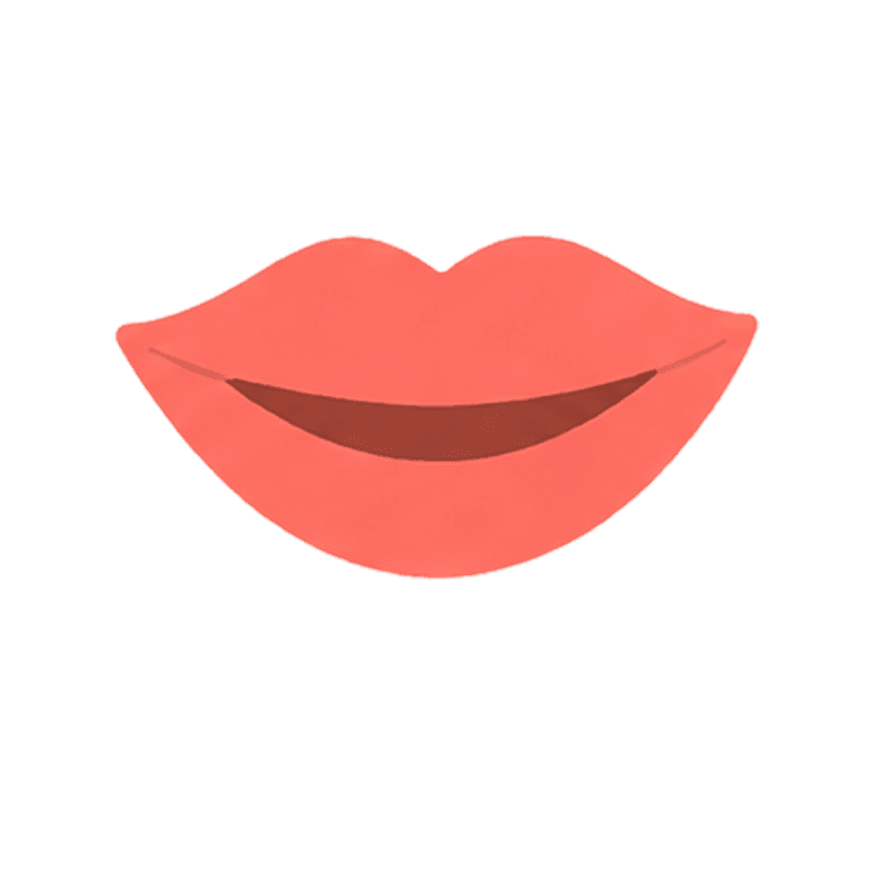 Lip picture card